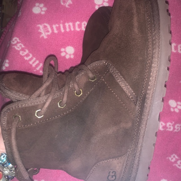 ❤️UGG NEUMEL CHUKKA CHOCOLATE HIKERS, LADIES 7. NOT BROKEN IN!!!! - Picture 4 of 13